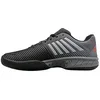 Image de K-Swiss Chaussures de Tennis Express Light 2 pour Homme, Noir de Jais Acier Gris Spicy Orange, 42 EU