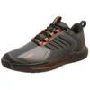 Image de K-Swiss Ultrashot 3, Chaussures de Tennis Homme, Asphalte Noir de Jais Orange Épicé, 44.5 EU