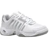 Image de K-Swiss Femme Accomplish IV Chaussure de Tennis, White Vapor Blue Silver, 38 EU