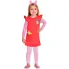 Image de amscan 9905930 Déguisements Robe Rouge Peppa Pig pour Enfants Filles 4-6 Années