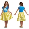 Image de Disney Officiel Classique Déguisement Blanche Neige Fille, Déguisement Princesse Fille en taille M