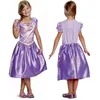 Image de Disney Officiel Classic Deguisement Raiponce Fille Robe Raiponce Déguisement de Princesse Enfant Carnaval Mardi Gras Anniversaire Noël Costume XS