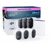 Image de Arlo Ultra 2, Caméra de Surveillance WiFi 4K, 3 Caméras + Smarthub, Blanches
