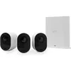 Image de Arlo Ultra 2 - Pack de 3 caméras de surveillance Wifi sans fil - Blanc - 4K - Batterie de 6 mois- Champ de vision à 180°