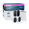 Image de Arlo Ultra 3, Caméra de Surveillance WiFi 4K, 2 Caméras + Smarthub, Blanche