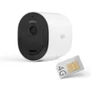 Image de ARLO Go 2 3G et 4G LTE, Caméra de Surveillance WiFi Extérieure sans Fil, Carte SIM ou WiFi IP, Détection par IA, Vision Nocturne Couleur, Compatible avec Alexa, Essai Secure Inclus, 1 Caméra