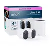 Image de Arlo Ultra 2 4K XL Batterie Longue avec Smarthub, Camera Video Surveillance WiFi Exterieures Sans Fil, Vision Nocturne Couleur, Detecteur de mouvement, Essai Arlo Secure Inclus, 2 Caméra Blanc