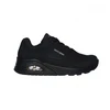 Image de Skechers pour femme. 73690 Street Uno Chaussures de course en cuir Stand sur Air noir (36), Lacets, Casuel, Sport, Imitation cuir
