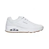Image de Skechers pour homme. 52458 Uno Stand On Air Sneakers white (44), Blanc, Plat, 1 à 3 cm, Lacets, Casuel, Sport, Running