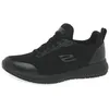 Image de Skechers Squad Sr Chaussures De Travail Femme Black Flat Knit 40 EU