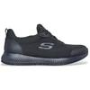 Image de Skechers pour femme. 77222EC Chaussures SR Work Squad noires (40), Plat, Lacets, Casuel, Sport