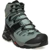 Image de SALOMON Quest 4 GTX W Bottes de randonnée pour femme, Gris/bleu (Slate Trooper Opal Blue), 41 1/3 EU