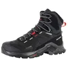 Image de SALOMON Shoes Quest Winter TS CSWP Bottes de randonnée unisexes pour adulte, Black Goji Berry Monument, 40 2/3 EU