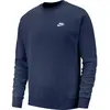 Image de NIKE BV2662-410 M NSW CLUB CRW BB Sweatshirt Homme MIDNIGHT NAVY/WHITE Taille 2XL