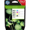 Image de HEWLETT PACKARD Cartouche d'encre Authentique, Coloris Assortie, Pack de 4, Noir, Cyan, Magenta, Jaune, NA