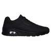 Image de Skechers pour homme. 52458 Chaussures Uno - Stand On Air noir (44), Plat, 1 à 3 cm, Lacets, Casuel, Sport