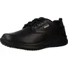 Image de Skechers Delson-Antigo, Baskets Homme, Noir (Black Leather Bbk) , 40 EU