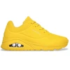 Image de Skechers pour femme. 73690 Chaussures Uno Stand On Air jaune (36), Plat, 1 à 3 cm, Lacets, Casuel