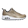 Image de Skechers pour femme. 155002 Chaussures Uno Diamond Shatter or (39), Doré, 3 à 5 cm, Lacets, Casuel