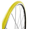Image de Tannus Tire Pneu Solide Airless 700x23c (23-622) Slick | Pneu Massif sans Air 100% Anti-crevaison Vélo de Route, Couleur Lemon (Jaune), Dureté Regular