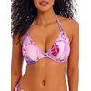 Image de Freya - Haut de Maillot de Bain Tour de Cou Miami Sunset Cassis - 80E