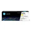 Image de Cartouche de Toner HP 220X Jaune grande capacité Authentique (W2202X) pour HP LaserJet Pro 4202 / 4302