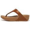 Image de Fitflop pour femme. I88-592 Sandales en cuir Lulu marron (39), 1 à 3 cm, Aucun, Casuel