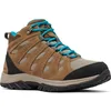 Image de Columbia REDMOND III MID WATERPROOF Chaussures Montantes De Randonnée Et Trekking imperméables Femme, Marron (Khaki II x Sea Level), 40.5 EU