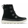 Image de Sorel - Bottes lifestyle Sorel Explorer Ii Joan Faux Fur Wp noires 36