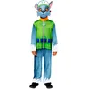 Image de Amscan- Deguisement, 9909121, 3-4 ans (94-104 cm), Vert