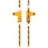 Image de Amscan 9909358   Lot de 8 pailles en papier Get Wild, 19,7 cm, pour anniversaire d'enfant