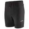 Image de Patagonia M's Endless Run Shorts Bottoms, Noir, S Homme