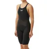 Image de TYR Invictus Solid Open Back Swimsuit Maillot de Bain Une pièce, Noir, 26 Femme