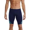 Image de TYR Durafast Elite Solid Jammer Swimsuit Maillot de Bain, Vert/Bleu Marine, 44 Homme