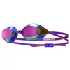 Image de TYR Black Ops Lunettes de natation effet miroir pour adulte, bleu roi/multicolore, taille unique