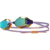 Image de TYR Black Ops Lunettes de natation effet miroir pour enfant Violet/orange Taille unique
