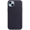 Image de Apple Coque en Cuir avec MagSafe pour iPhone 14 Plus - Minuit        