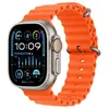 Image de Apple Watch Ultra 2 GPS + Cellular Boîtier en Titane de 49 mm avec Bracelet Océan Orange en occasion ou reconditionné