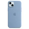 Image de Apple Coque en silicone avec MagSafe pour iPhone 15 Plus Bleu d'hiver en occasion ou reconditionné