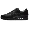Image de Nike Homme Air Max 90 LTR Sneaker, Black/Black-Black, 45 EU