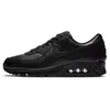 Image de Nike Homme Air Max 90 LTR Sneaker, Black/Black-Black, 46 EU
