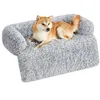 Image de Feandrea FluffyHug Panier pour Chien, Tissu Peluche, Tapis, Couverture de Protection pour Canapé, Taille XL, pour Chiens de Moyenne et Grande Taille, 110 x 95 x 18 cm, Gris Ombré PGW223G01