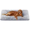 Image de Feandrea Panier pour Chien, Canapé, Lit pour Animaux, 140 x 100 cm, Rembourrage Moelleux, Lavable, Coussin pour Chien, Gris Ombré PGW205G01