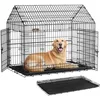 Image de Feandrea Cage pour Chien Pliable, Cage de Transport, 120 x 72,5 x 109 cm