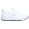 Image de Skechers pour femme. 77222EC Trainers Work Squad SR white (41), Blanc, Plat, Lacets, Casuel, Sport