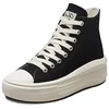 Image de Converse Chuck Taylor All Star Move Hi Baskets Femmes Noir Baskets Montantes Shoes