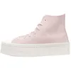 Image de CONVERSE Femme Chuck Taylor All Star Modern Lift Platform Mono Suede Sneaker, Pink Sage Pink Sage Egret, 36 EU