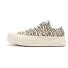 Image de Converse Baskets Beige/Gris Femme Chuck Taylor All Star