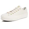Image de Converse CHUCK TAYLOR ALL STAR LIFT PLATAFORM GOLD BASKETS PLATEFORME Femme
