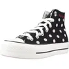 Image de Converse Chuck Taylor All Star Lift Chaussures à Lacets pour Femme, Noir, 36 EU
